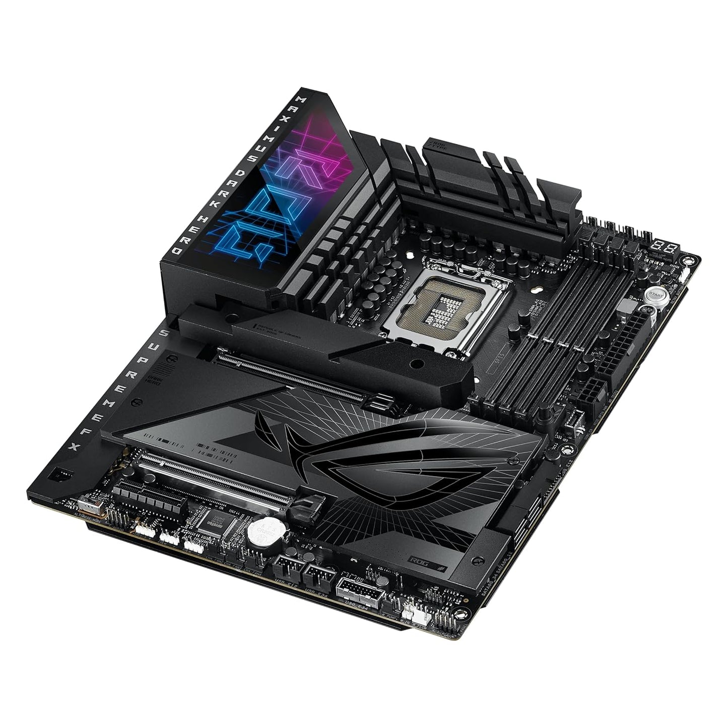 ASUS ROG Maximus Z790 Dark Hero (WiFi 7) LGA 1700(Intel 14th &13th&12th Gen) ATX Gaming Motherboard(PCIe 5.0x16, 5xM.2 Slots,DDR5,2X Thunderbolt 4 Ports, USB Type-C Front-Panel)