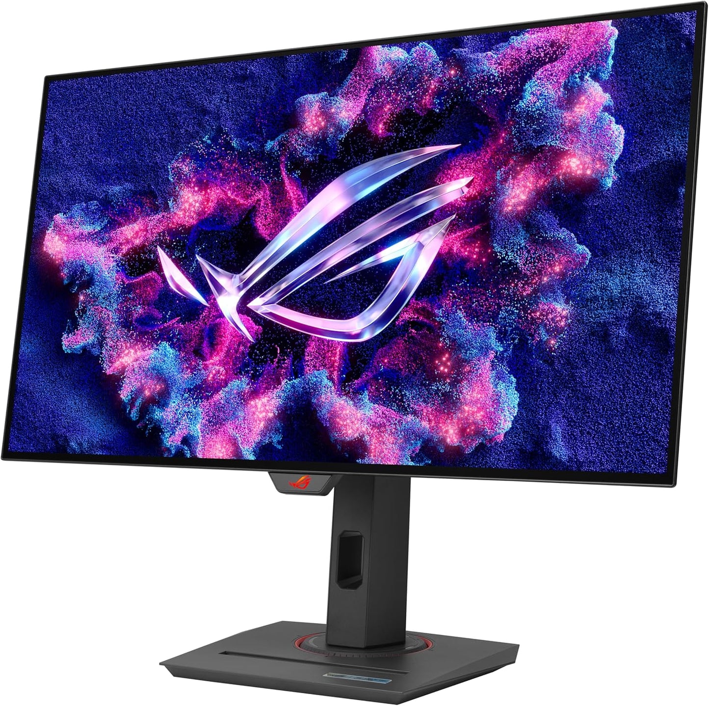 ASUS ROG Strix 27” 1440P OLED Gaming Monitor (XG27AQDMG) - QHD, Glossy OLED, 240Hz, 0.03ms, Custom Heatsink, Anti-flicker,Uniform Brightness, G-SYNC Compatible, 99% DCI-P3, DisplayWidget, 3yr warranty