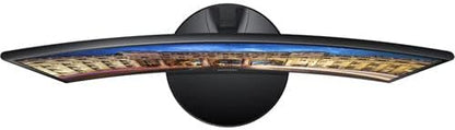 SAMSUNG 27 Inch Curved Computer Monitor, LC27F390FHNXZA LED 60Hz Full HD 1080P Gaming Slim Design for Home &Office, Wholesalehome Mouse Pad Included