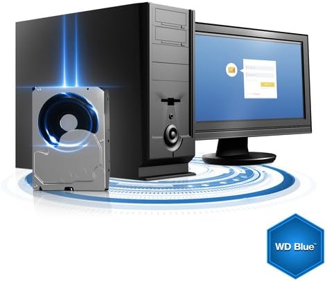 Western Digital 1TB Blue 3.5" SATA HDD 7200RPM Internal Desktop Hard Drive for PC/Mac - OEM - DRIVE ONLY - (WD10EZEX)