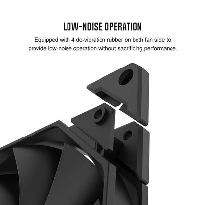 ID-COOLING SE-225-XT BLACK V2 CPU Cooler 5 Heatpipes CPU Air Cooler 2x120mm Push-Pull PWM Fans CPU Fan for Intel/AMD, LGA 1700 Compatible