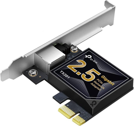 P-Link 2.5GB PCIe Network Card (TX201) – PCIe to 2.5 Gigabit Ethernet Network Adapter, Supports Windows 11/10/8.1/8/7, Win Server 2022/2019/2016, Linux