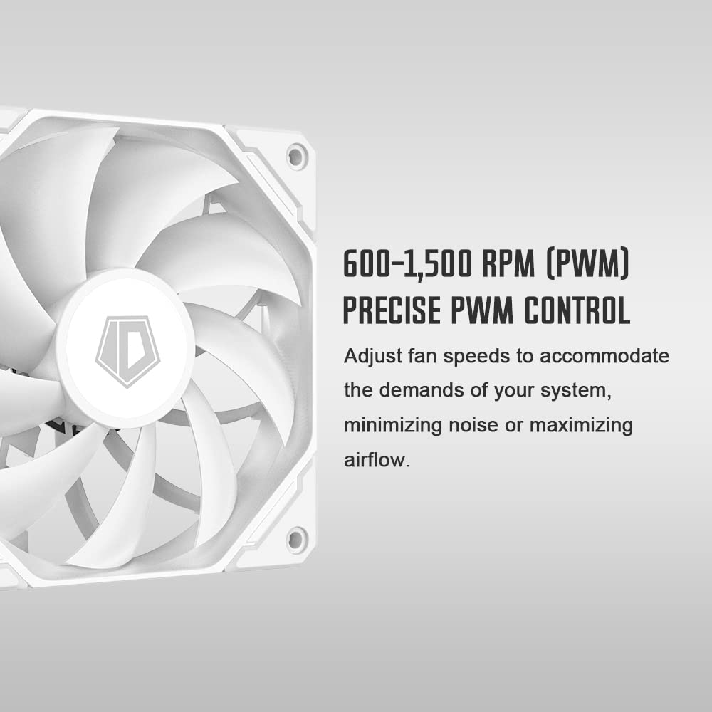 ID-COOLING SE-224-XT CPU Cooler 4 Heatpipes CPU Air Cooler 120mm PWM Fan CPU Fan for Intel LGA1700/115X/1200; AMD AM4/AM5