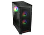 Cougar AIRFACE RGB Mid Tower Case with Brilliant Lighting Scenery and Excellent Cooling Performance (Mesh Front Panel) (Black)