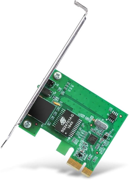 TP-Link 10/100/1000Mbps Gigabit Ethernet PCI Express Network Card (TG-3468), PCIE Network Adapter, Network Card, Ethernet Card for PC, Win10/11 supported