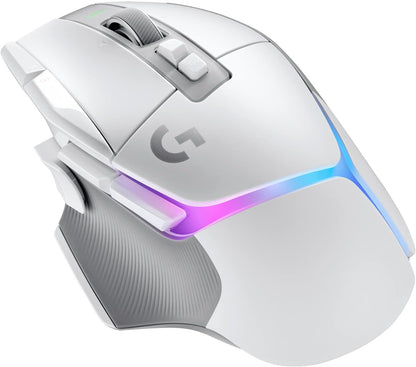 Logitech G502 X Plus Wireless Gaming Mouse - LIGHTSPEED Optical, LIGHTFORCE Switches, LIGHTSYNC RGB, HERO 25K Sensor for PC/Mac - Black