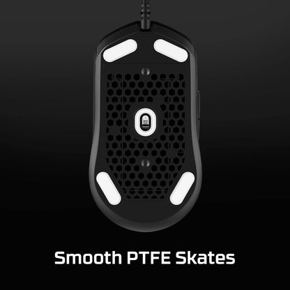 HyperX Pulsefire Haste 2 – Wired Gaming Mouse- Ultra Lightweight, 53g, 8000Hz Polling Rate, Precision Sensor, Hyperflex 2 Cable, Plug and Play – Black or White