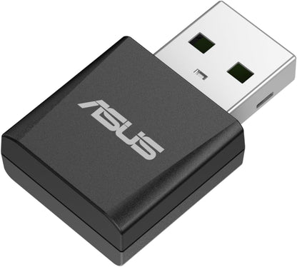 ASUS Tri-Band BE6500 WiFi 7 Nano USB Adapter, 6GHz Band, Support 4096-QAM, Plug and Play, Compatible with Windows® 10 & 11