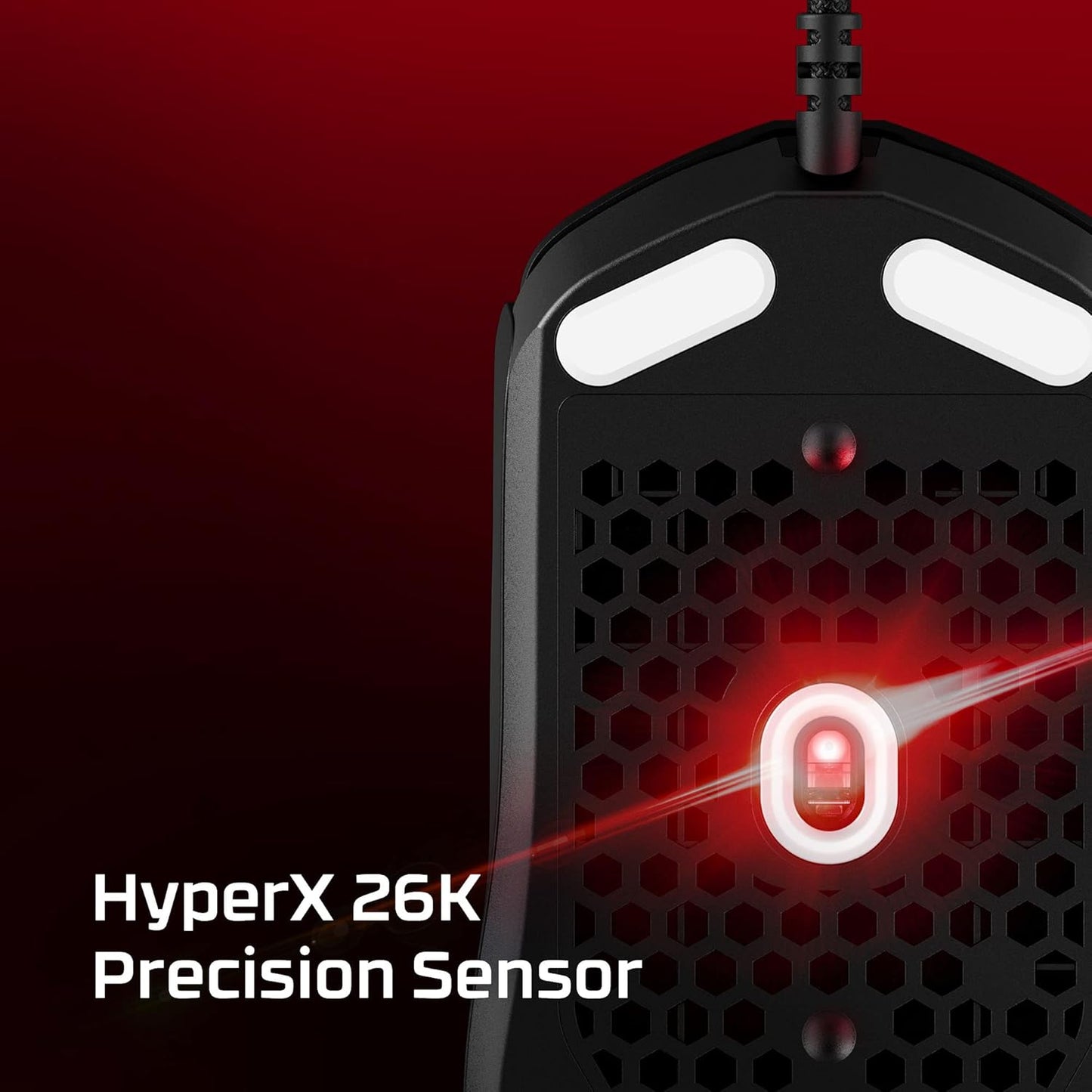 HyperX Pulsefire Haste 2 – Wired Gaming Mouse- Ultra Lightweight, 53g, 8000Hz Polling Rate, Precision Sensor, Hyperflex 2 Cable, Plug and Play – Black or White