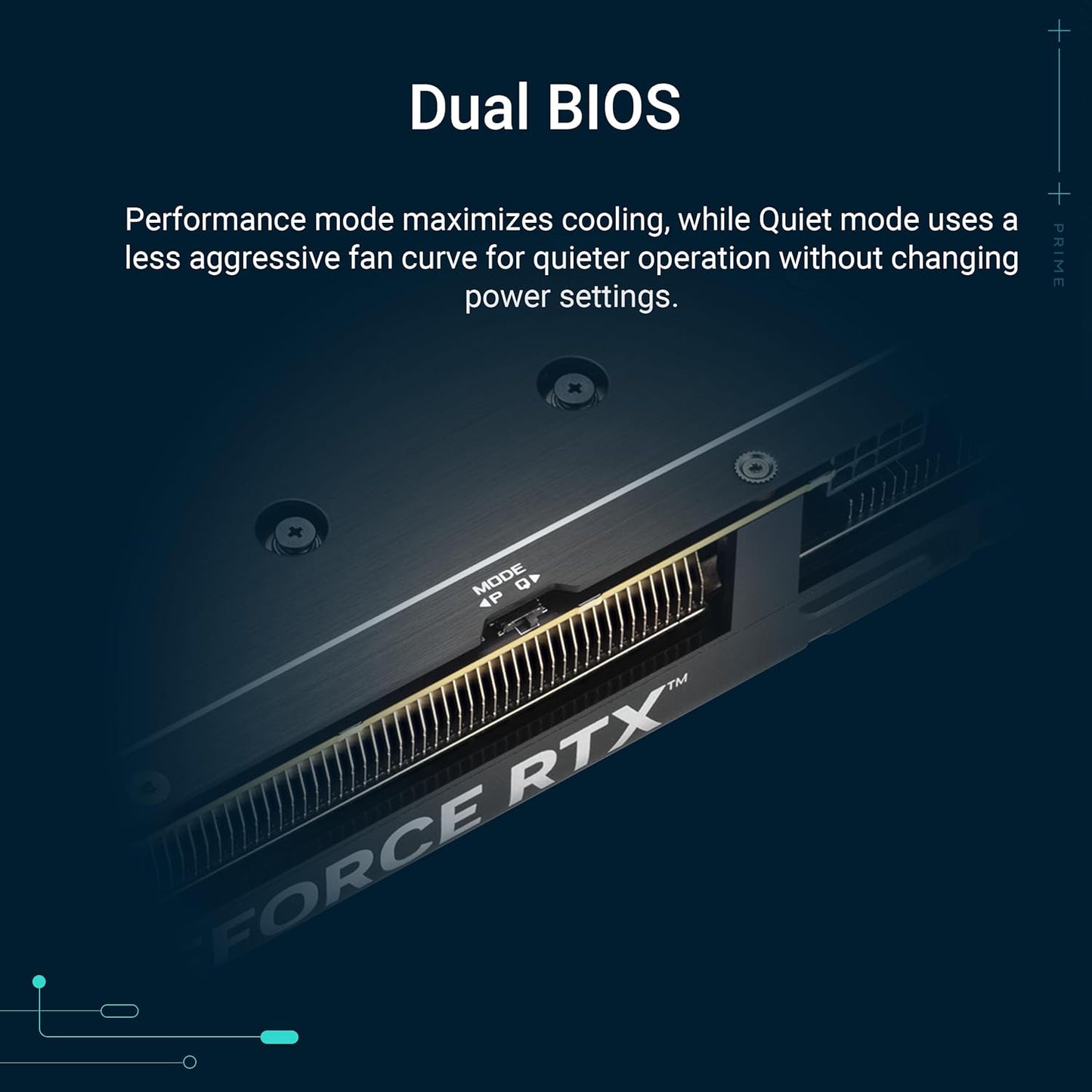 ASUS The SFF-Ready Prime GeForce RTX™ 5060 8GB GDDR7 Graphics Card (PCIe® 5.0, 8GB GDDR7, HDMI®/DP 2.1, 2.5-Slot, Axial-tech Fans, Dual BIOS)