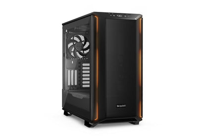 Dark Base 701 Mid Tower PC Case | Mesh Front | Airflow Optimized | 3 Pre-Installed Silent Wings 4 Fans | ARGB Lighting with Controller | Tempered Glass | PWM and ARGB Hub | Black | BGW58
