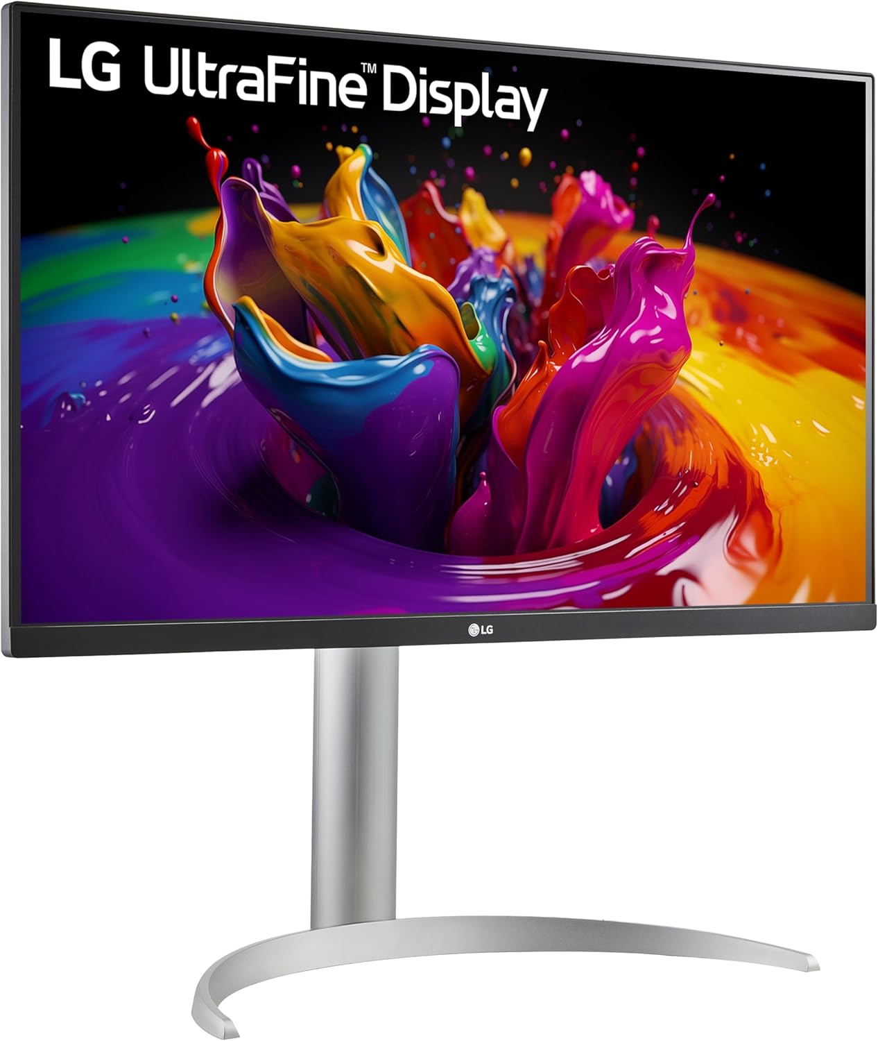 LG 27UP850K-W 27-inch Ultrafine 4K UHD (3840 x 2160) IPS Computer Monitor, 60Hz, 5ms, DisplayHDR 400, Built-in Speaker, HDMI, DisplayPort, USB Type-C 90W PD, Tilt/Height/Pivot Adjustable Stand, White