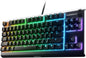 SteelSeries Apex 3 TKL RGB Gaming Keyboard – Tenkeyless Compact Form Factor - 8-Zone RGB Illumination – IP32 Water & Dust Resistant – Whisper Quiet Gaming Switch – Gaming Grade Anti-Ghosting, Black