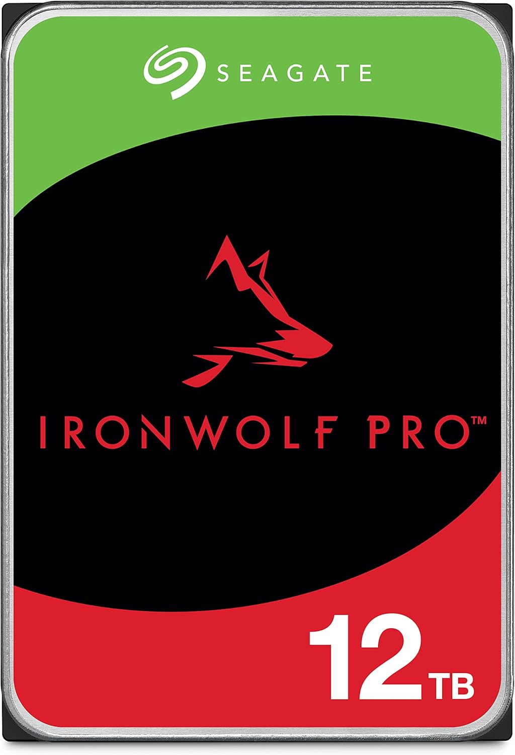 Seagate IronWolf Pro (4TB up to 24TB) Enterprise NAS Internal HDD –CMR 3.5 Inch, SATA 6 Gb/s, 7,200 RPM, 256MB or 512MB Cache for RAID Network Attached Storage