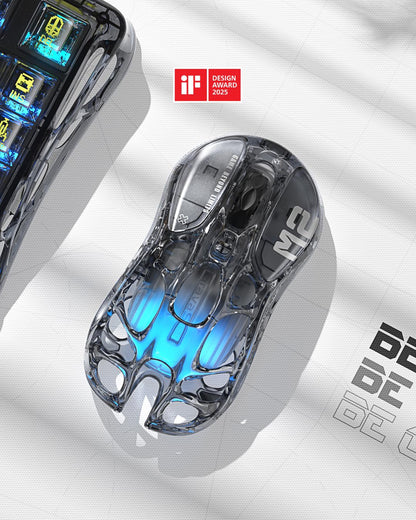 GravaStar Mercury K1 Lite 75% Wireless Gaming Keyboard and Mercury M2 Wireless Gaming Mouse