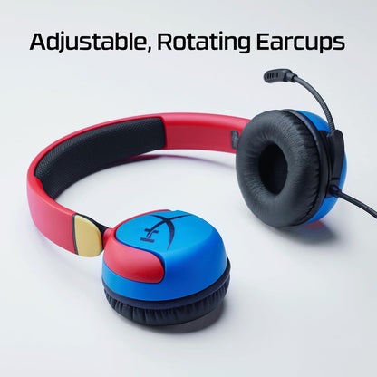 HyperX - Cloud Mini Wired Headset for PC, PS5, PS4, Xbox Series X|S, Xbox One, Nintendo Switch, Chromebook, and Mobile - Lavender or Black Option