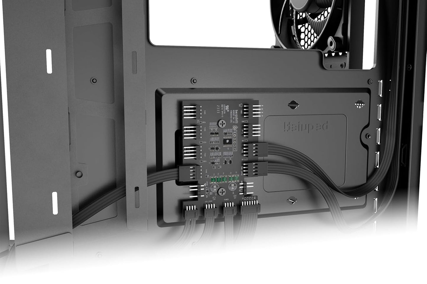 Dark Base 701 Mid Tower PC Case | Mesh Front | Airflow Optimized | 3 Pre-Installed Silent Wings 4 Fans | ARGB Lighting with Controller | Tempered Glass | PWM and ARGB Hub | Black | BGW58