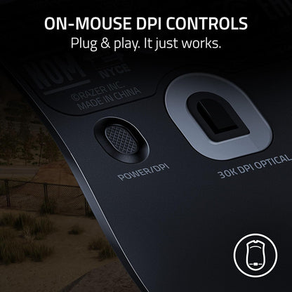 PUBG: Battleground Edition - Razer Viper V2 Pro HyperSpeed Wireless Gaming Mouse: 59g Ultra Lightweight - Optical Switches Gen-3-30K DPI Optical Sensor - 90 Hour Battery - USB Type C Cable Included