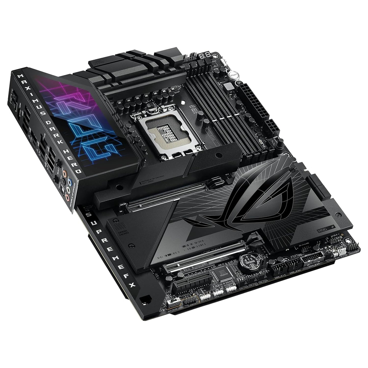 ASUS ROG Maximus Z790 Dark Hero (WiFi 7) LGA 1700(Intel 14th &13th&12th Gen) ATX Gaming Motherboard(PCIe 5.0x16, 5xM.2 Slots,DDR5,2X Thunderbolt 4 Ports, USB Type-C Front-Panel)