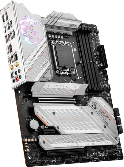 MSI MPG Z790 Edge WiFi Gaming Motherboard (Supports 12th/13th/14th Gen Intel Processors, LGA 1700, DDR5, PCIe 5.0, M.2, 2.5Gbps LAN, USB 3.2 Gen2, Wi-Fi 6E, Bluetooth 5.3, ATX)