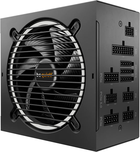 be quiet! BN513 Pure Power 12 M 1200W Modular Quiet Power Supply | 80 Plus Gold | ATX 3.1 | for PCIe 5.0 GPUs and GPUs with 6+2 pin connectors | Silent 120mm Fan | BN513