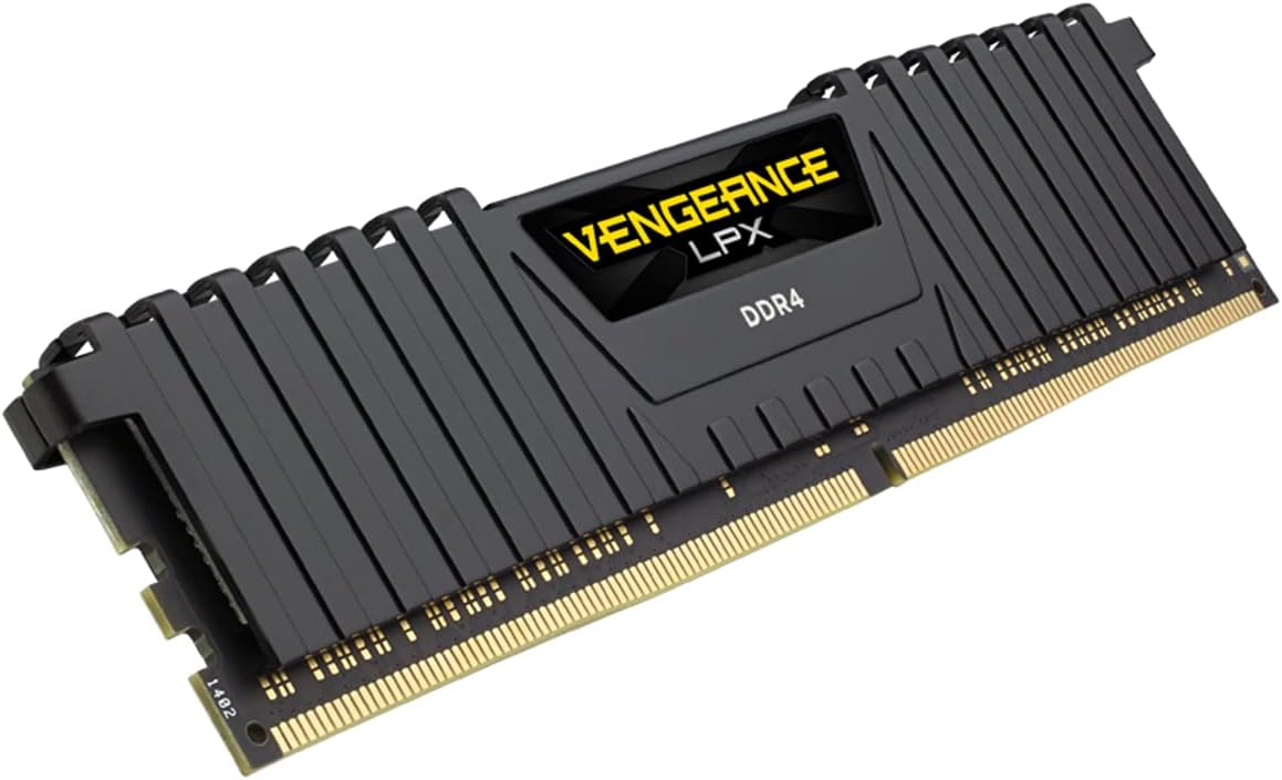 Corsair Vengeance LPX 128GB (4x32GB) DDR4 3200(PC4-28800) C18 1.35V Desktop Memory - Black