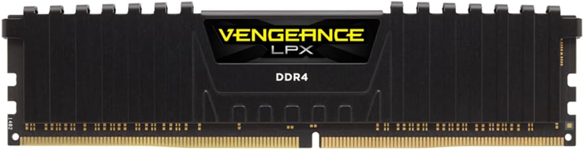 Corsair Vengeance LPX 128GB (4x32GB) DDR4 3200(PC4-28800) C18 1.35V Desktop Memory - Black
