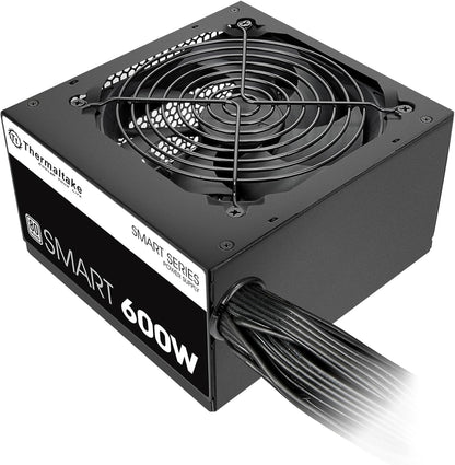 Thermaltake SMART 600W ATX 12V V2.3/EPS 12V 80 Plus Certified Active PFC Power Supply PS-SPD-0600NPCWUS-W