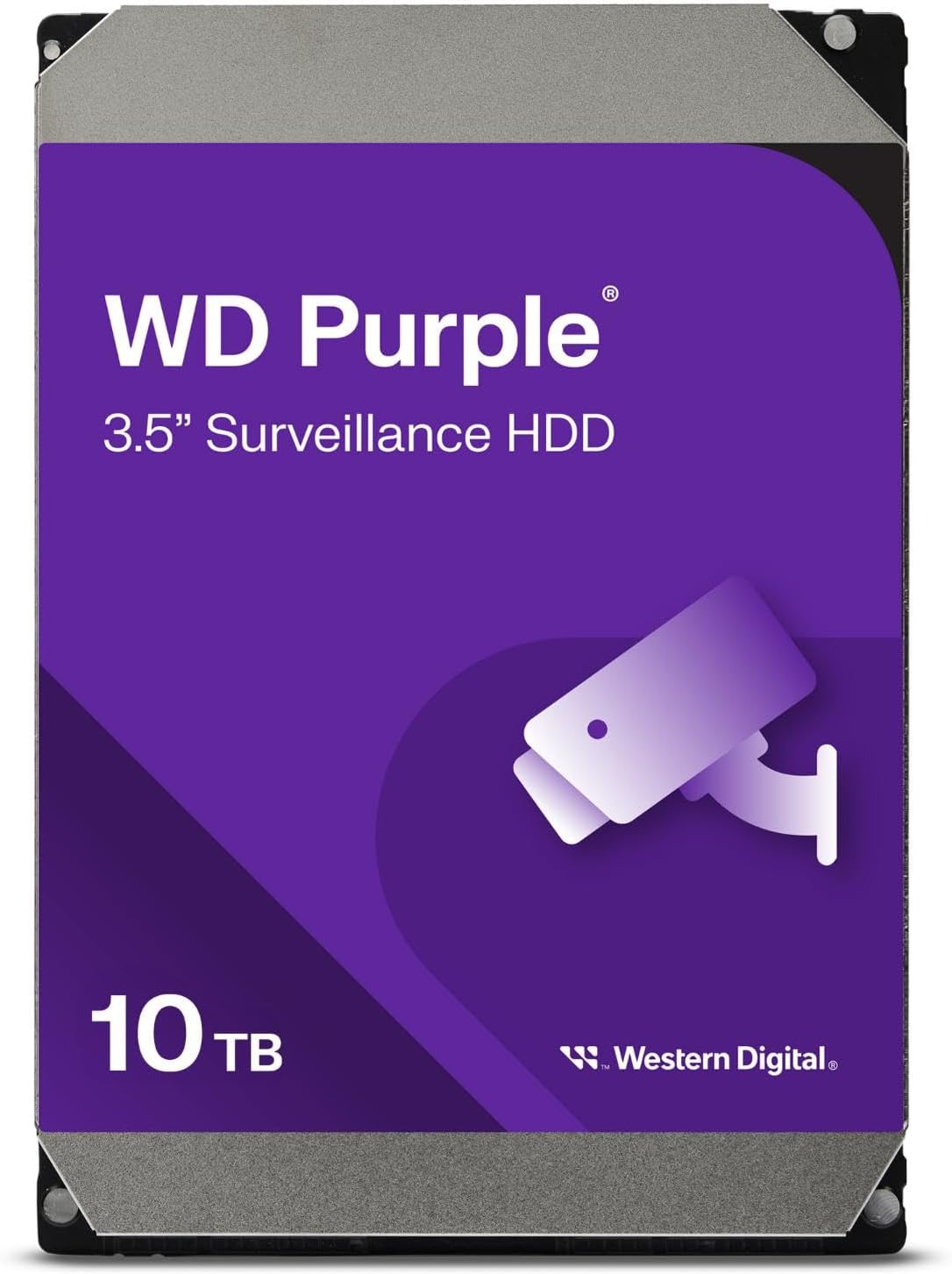 Western Digital 1TB - 14TB WD Purple Surveillance Internal Hard Drive HDD - SATA 6 Gb/s, 256 MB Cache, 3.5" - WD102PURZ