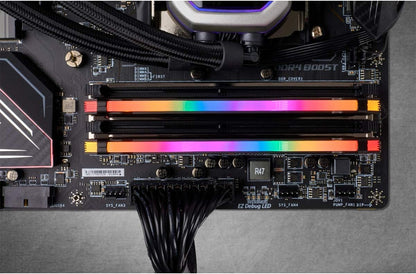 Corsair Vengeance RGB Pro 64GB (2x32GB) DDR4 3200 (PC4-25600) C16 Desktop memory–Black (CMW64GX4M2E3200C16)