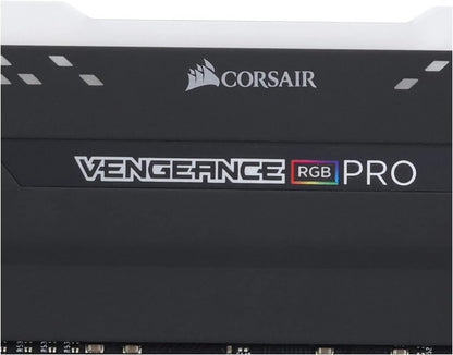 Corsair Vengeance RGB Pro 64GB (2x32GB) DDR4 3200 (PC4-25600) C16 Desktop memory–Black (CMW64GX4M2E3200C16)