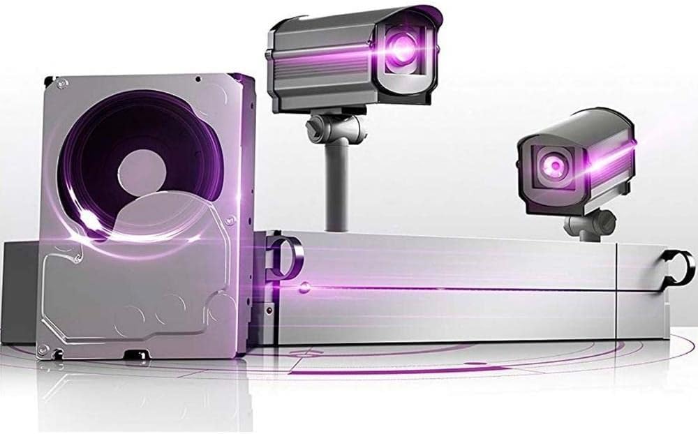 Western Digital 1TB - 14TB WD Purple Surveillance Internal Hard Drive HDD - SATA 6 Gb/s, 256 MB Cache, 3.5" - WD102PURZ